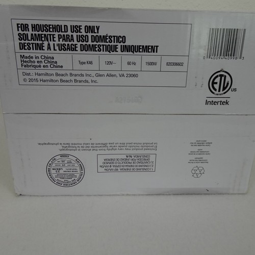 Hamilton Beach Electric Kettle Stainless Steel 1 Liter Auto Shutoff Cord Free - Picture 7 of 7