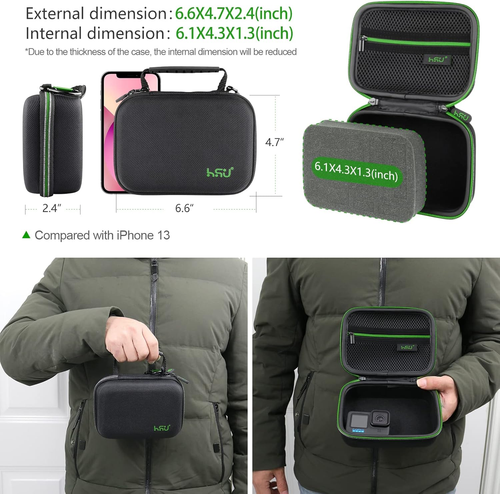 Carrying Case for Gopro Hero 13/12/11/10/9/8/7/6/5 Black and Accessories, Pro... - Picture 6 of 6