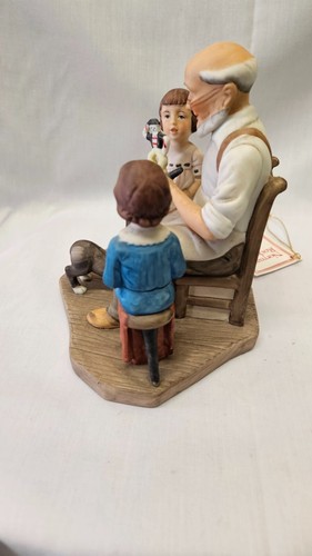 Norman Rockwell Figur The Toy Maker Porzellan 1981 Sammler Limited Edition - Bild 4 von 5