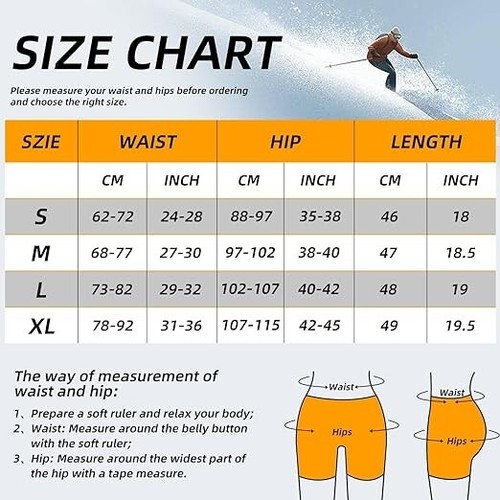 Cienfy 3D Hip Protective Padded Shorts EVA Tailbone pad Impact Gear for Skiing - Bild 2 von 6