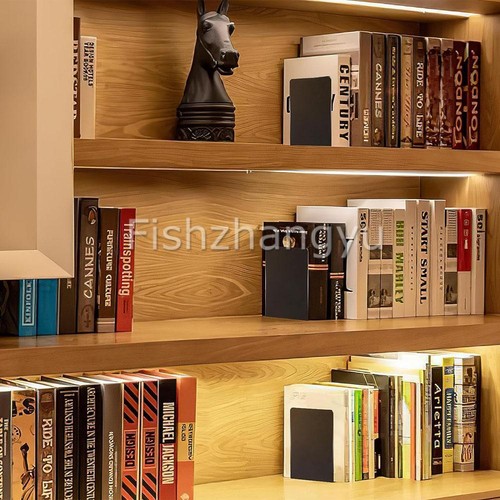 8pcs Heavy Duty Metal Bookends Decorative Book Ends Office Stationery Holder - Picture 11 of 12