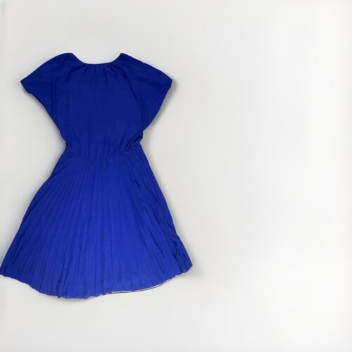 NWT BCBG MAXAZRIA ‘Lona’ Ruffle Satin Dress SIZE Medium (No Belt) MSRP $268 - Picture 2 of 7