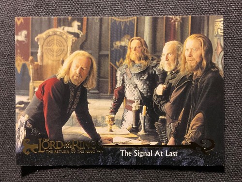 Lord of the Rings Return of the King 2003 Topps Trading Cards + Chase- Singles - Picture 60 of 171