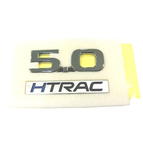Rear trunk lid 5.0 HTRAC emblem fit Genesis G90 2017 2018 2019 - Bild 1 von 1
