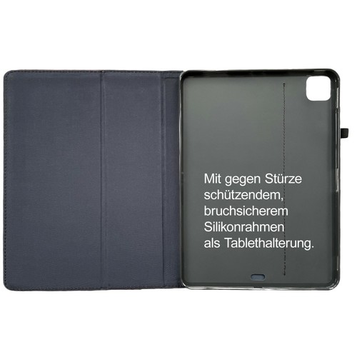 Luxury Leder Schutzhülle für Apple iPad Pro 12,9" 2021 Tablet Tasche Cover Case - Picture 12 of 12