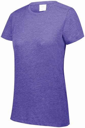 Augusta Sportswear Ladies Polyester/Cotton/Rayon Tri-Blend T-Shirt 3067 XS-3XL - Picture 11 of 15