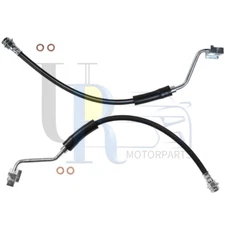 Sunsong Front Brake Hydraulic Hose 2x Fits Ford F-150 1980-1986 1987 1988 1989