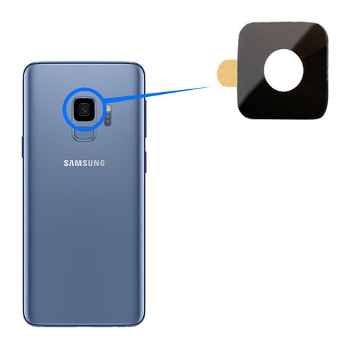 Rück Back Hauptkamera Glas Linse für Samsung Galaxy S9 G960 Reparatur Set - Bild 4 von 7