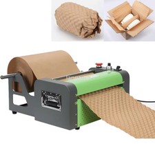 Kraft Paper Wrapping Cushion Machine Bubble Packing Buffer Inflator Void Filling