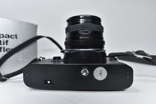 Chinon CM-4 35mm SLR Film Camera + 50mm f1.9 Lens (Pentax K Mount) Black Boxed - Picture 13 of 18