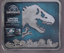 JURASSIC WORLD LIMITED EDITION GIFT SET (BLU-RAY-DVD-LUNCH BOX){A1}