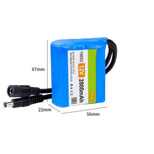 2000~16800mAh Rechargeable Li-ion Battery Pack for System Device Using 12V Power - Picture 7 of 16