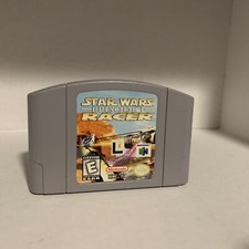 Star Wars Episode 1 Racer Nintendo 64 N64 Tested & Authentic Free Shipping Z3