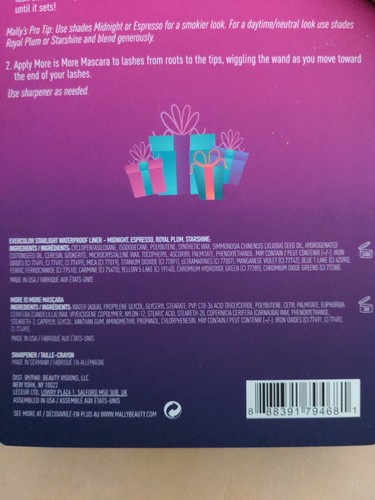 Mally Sleigh It 6 piezas colección de ojos 4 revestimientos impermeables Evercolor Starlight ciruela - Imagen 7 de 12