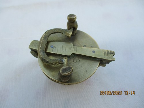 ANTIQUE FRENCH APOTHECARY BRONZE CHEMIST NESTING CUP WEIGHTS PHARMACEUTICAL   - Picture 2 of 12