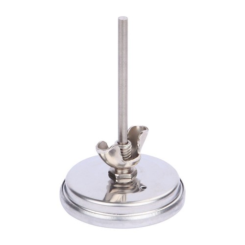 2pcs Stainless Steel BBQ Smoker Grill Barbecue Thermometer Temperature Gauge New - Picture 9 of 9