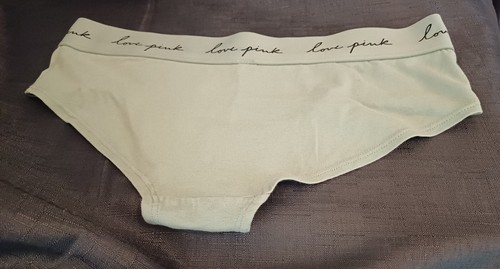 Victoria's Secret Women's Cotton Hipster Green Panty Knickers Size S - Picture 3 of 7