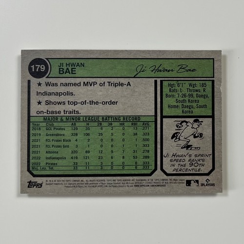 2023 Topps Heritage (Pick from List) Rookies (RC) & All-Star Rookie Cup - Foto 40 di 64