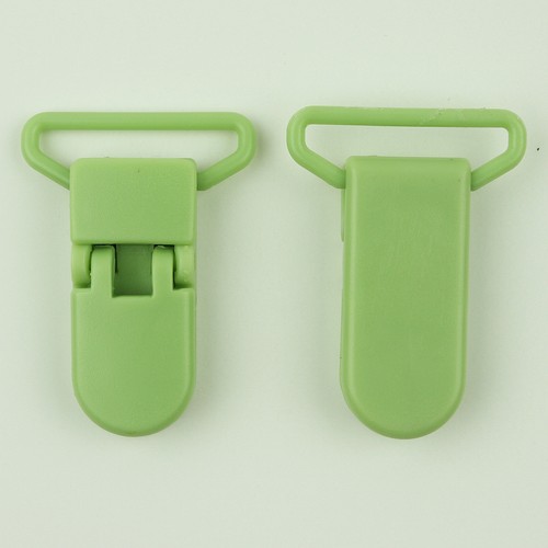 Plastic KAM Suspender Clips - 25 - 1 INCH - Clip Soother/Pacifier/Paci/MAM - Picture 28 of 39