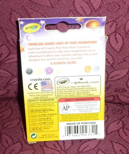Crayola Buntstifte Ziel Exklusiv Wählen Sie Ihre Packung 8 Stück Box, 2011-2014 PLS LESEN - Bild 50 von 70