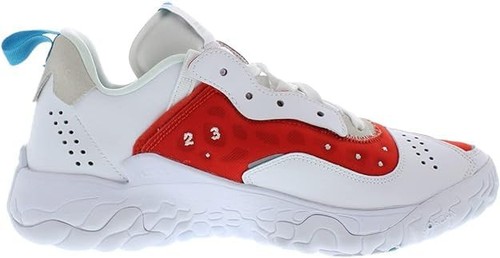Jordan Delta 2 Off-Court Shoes Size 10 White/Red - Picture 2 of 4