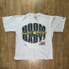 Vintage Indiana Pacers Boom Baby 1995 Playoffs Shirt Size L 90s Nba