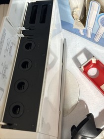 Nintendo Wii Lot RVL-001 Wii Console (untested) Shooter Guns 17 Games And MORE!