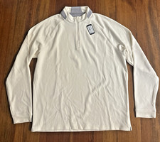 NWT JOHNNIE-O GRIGGS PERFORMANCE 1/4 QUARTER ZIP PULLOVER GOLF SHIRT SZ L