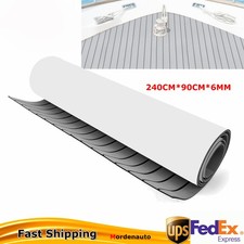 95" 36" Marine Yacht Mat EVA Foam Teak Decking Flooring Carpet Non-slip Pad Gray