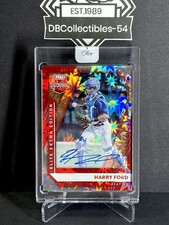2023 Panini Three And Two Harry Ford Elite Extra Edition Red Auto 5/5 Jersey #