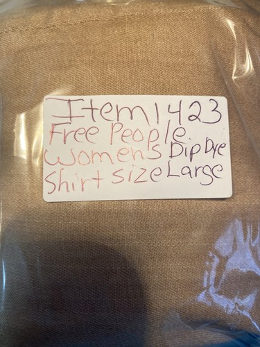 Free People Dip Dye Womens Size Large Fringed Southwestern Boho County Girl Fall - Picture 12 of 13