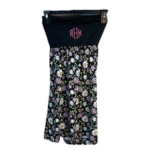 Marley Lilly Women's Embroidered Bathing Suit Cover Up “RHK” NWT Small/medium