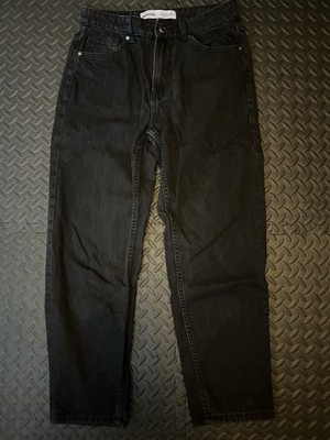 Mom Jeans Bershka Schwarz 36
