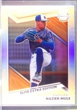 2022 Panini Elite Extra Edition Nazier Mule Optic Holo #113 Cubs