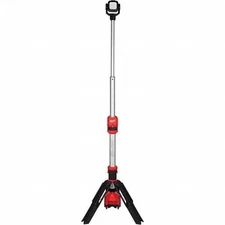 Cordless Work Light: 12V, 1,400 Lumens Rechargeable collapsible design