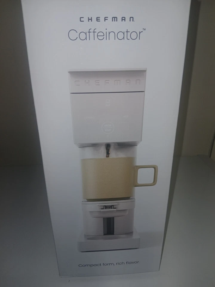 New!! Chefman Caffeinator Single Serve Coffee Maker. Kcups. Hot & Iced Options - Image 4 of 4