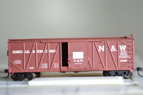 33115 Escala N ATLAS 40' BOX CAR N&W NORFOLK AND WESTERN | Condition: Used