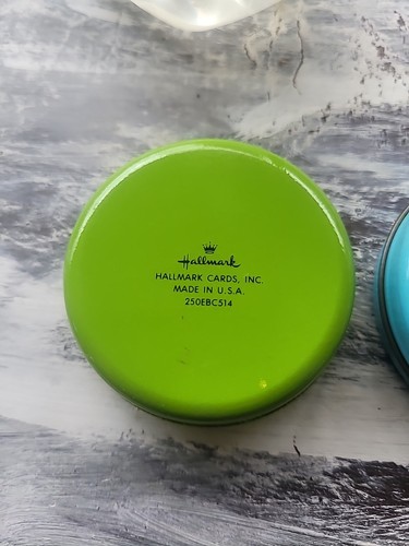 Kermit Miss Piggy Keep Your Funny Side Up & Love Puts A Twinkle is Your Eye Tin - Imagen 4 de 5