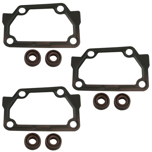 Set of 3 Yamaha Exhaust Power Valve Gasket & Shaft Seal Kit GP1200-R XLT1200 - Picture 1 of 3
