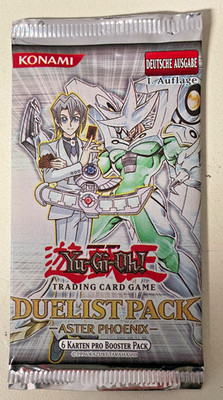 Yu-Gi-Oh, Duelist Pack Aster Phoenix, Booster, 6 Karten, OVP Neu