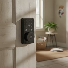 Keyless Entry Door Lock with Keypad, Smart Deadbolt Lock