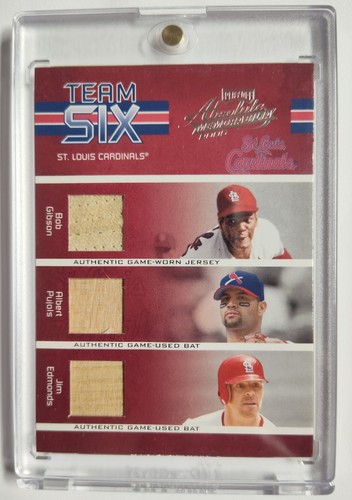 2005 Playoff Absolute Memorabilia-Team Six  St Louis CTS-54 Materials /150  - Picture 1 of 2