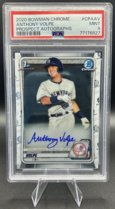 Anthony Volpe 2020 Bowman #CPA-AV Chrome Prospect Auto (1st