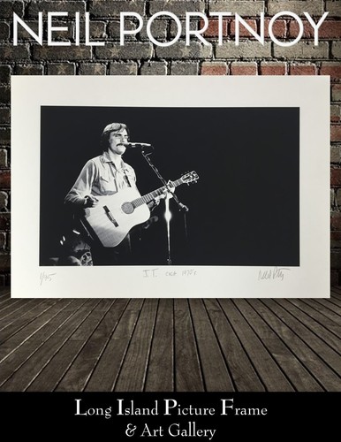 Neil Portnoy JT Circa 1970's - James Taylor L/ED Sign/Number Giclee - Picture 1 of 4