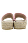 Gucci Womens Damits Logo GG Espadrille Slide Platform Sandals Pink Size 5 — photo 4