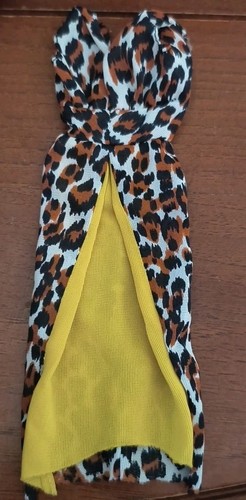 1960's Vintage Barbie LEISURE LEOPARD #1479 (1969),Hostess dress Damage  - Picture 1 of 6