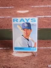 2013 Topps Heritage - #36 Ben Zobrist - Tampa Bay Rays 