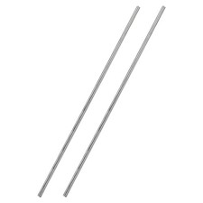 3mm x 300mm 304 Stainless Steel Solid Round Rod for DIY Craft 2pcs