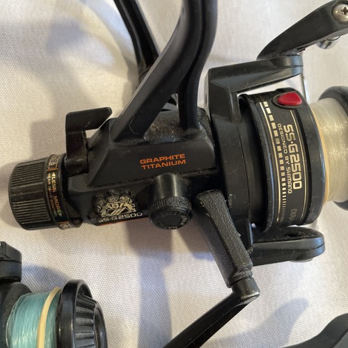 Fishing Reels Mixed Brands And Models Bundle/ Lot Of 6 As Is. - Picture 3 of 10