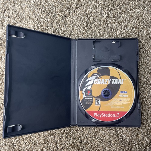 Crazy Taxi (Sony PlayStation 2, 2002) Tested Ps2 No Manual - Picture 3 of 5